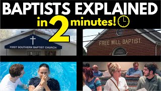Baptists Explained in 2 Minutes