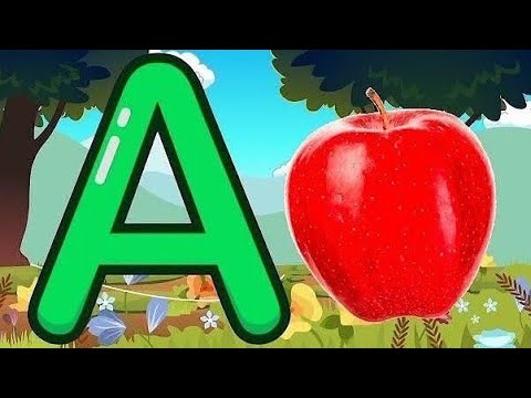 A For Apple, B For Ball, ABCD, ABCD Alphabets, English Alphabets ...