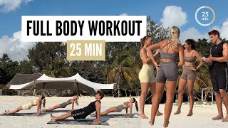 25 MIN HIIT CARDIO WORKOUT  (ALL LEVELS) - No Equipment, No Repeat - HOME/GYM