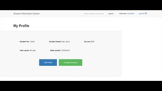 Student Information System in PHP | Source Code & Projects | Review