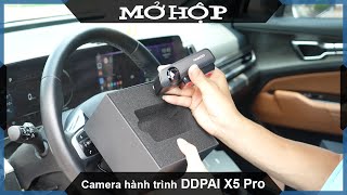 Mở hộp Camera hành trình DDPAI X5 Pro phiên bản Full Option