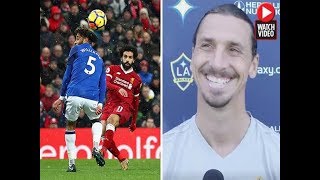 إبراهيموفيتش يصفع محمد صلاح على طريقته الخاصة ! Mo Salah