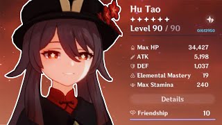 who said Hu Tao needs Staff of Homa?