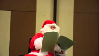 Santa visits Keizer Chamber/Rotary 1