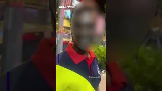 TULAR | Lelaki pakai baju polis tiada kaitan tugas rasmi PDRM