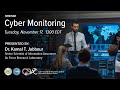 CSIAC Webinars - Cyber Monitoring