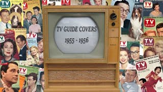 VINTAGE TV GUIDE COVERS 1955 - 1956