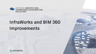 InfraWorks and BIM 360 Data Sources