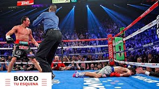 Juan Manuel Marquez vs Manny Pacquiao 4. El brutal KO
