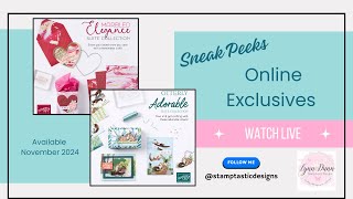 November 2024 Stampin' Up! Online Exclusives | Sneak Peeks + Project Ideas