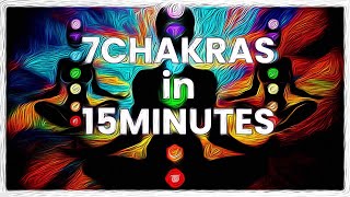 7 Chakras 15 Min very intense exercise daily Mantra Chanting Meditation LAM VAM RAM YAM HAM OM AUM