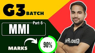 MMI| G3 Batch | Day-5 Bteup Exam 2024 | Polytechnic 6th Semester @gtechpoly