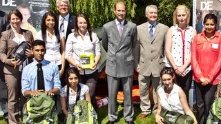 HRH The Earl of Wessex Duke of Edinburgh award Vango Presentation - The Camping and Caravanning Club