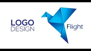 Professional Logo Design - Adobe Illustrator cc (Flight)