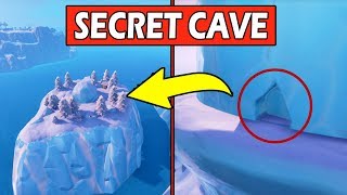 secret cave ice melting fortnite - fortnite trog cave