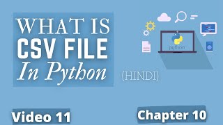 What is CSV File 🔥💻 |#185 Python Training in Hindi | Python Tutorial for Beginners