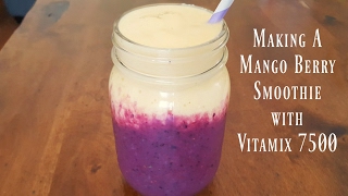 Unboxing Vitamix 7500 with a Mango Berry Smoothie Recipe