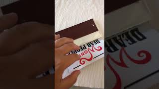Unboxing my Willy Wonka chocolate