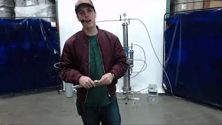 OSS Cold solvent extraction using Nitrogen pressure assist