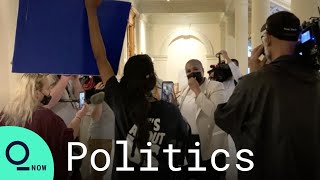 Protests as Georgia Governor Signs Election Bill: 'Stop Suppressing Our Vote!'