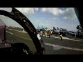 f a 18 hornet cockpit view catapult launch takeoff aircraft carrier