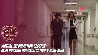 Virtual Information Session: MSN-MBA Nursing Administration (2026)