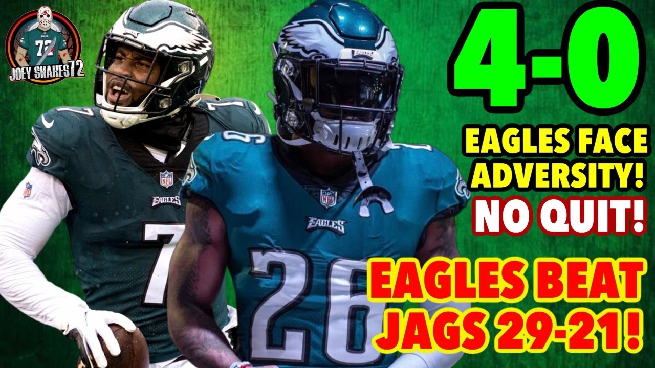 Eagles Beat Jaguars 29-21! There Is NO QUIT! The Biggest Team Win So ...