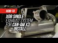 How to Install an XDR Single-Exit Exhaust on a 2017-2021 Can-Am Maverick X3