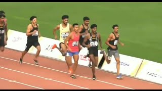 800m Boy's U-20 Final ll 39th National Junior Athletics Championship 2024-25