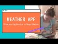 Weather App React Native | Part 01