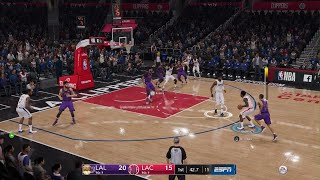 NBA LIVE 19 Online, Clippers vs Lakers x ImA3Shoot3r