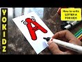 ABC WRITING FOR CHILDREN | HOW TO WRITE LETTER A | #ALPHABET