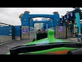 journey to atlantis watercoaster onride pov video seaworld san diego 2023