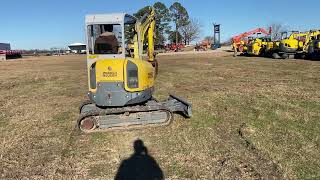 Lot 35 2018 Wacker Neuson EZ28 Mini Excavator