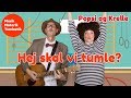 Hej skal vi tumle? | Musikmotorik | Børnesang med fagter | Popsi og Guitar-Krelle