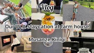 VLOG| OUR WEDDING ANNIVERSARY STAYCATION AT FARM HOUSE, MUSANZE KINIGI🥰👌