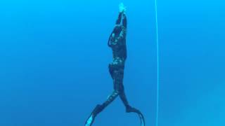 40m dive in Kona