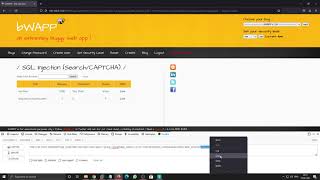SQL Injection Search CAPTCHA tutorial