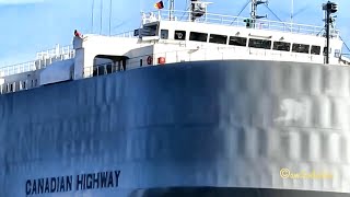 Autotransporter CANADIAN HIGHWAY 3EVW3 IMO 9574066 Emden RoRo car carrier