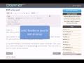 PHP Tutorial : PHP array sort