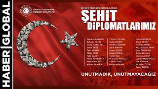 Ermeni Terör Örgütlerinin Şehit Ettiği Türk Diplomatlarımız Böyle Anıldı!