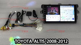 Altis 2009 ติดตั้งจอแอนดรอยตรงรุ่น และ อัพเกรดพวงมาลัยมัลติฟังก์ชั่น พร้อมจอดิจิตอล