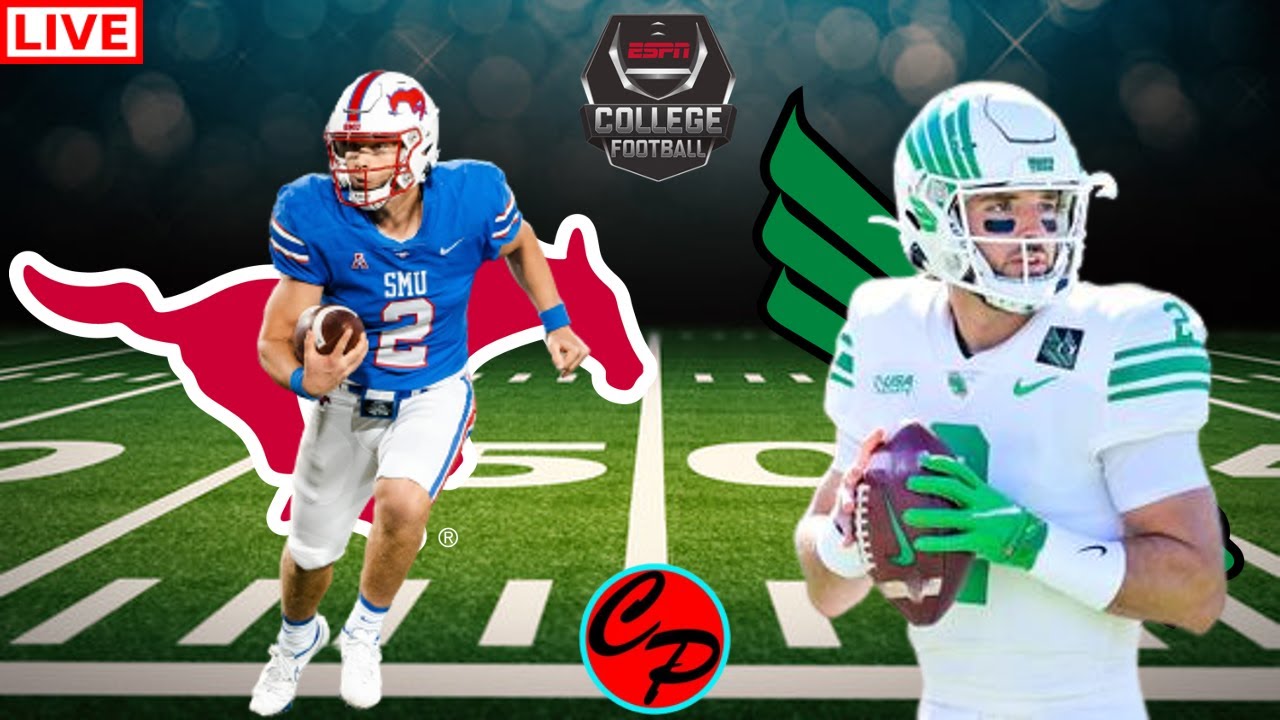 SMU Vs NORTH TEXAS NCAA COLLEGE FOOTBALL LIVE GAME CAST & CHAT - YouTube