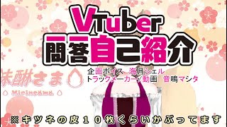 【新人Vtuber】【一問一答自己紹介 】