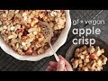 Gluten Free Apple Crisp // Vegan Apple Crumble Recipe