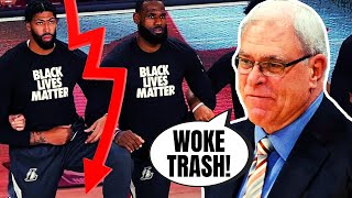 Legendary Coach Phil Jackson DESTROYS Woke NBA | Says It's Too Political, He Doesn't Watch Anymore!