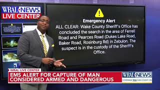 Wake County emergency alert went out to more people than necessary