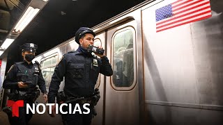 Así pretenden disminuir ataques en el metro de Nueva York | Noticias Telemundo