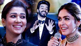 Nayanthara Can't Stop Laughing at Sudigali Sudheer \u0026 Mrunal Thakur's Hilarious Banter