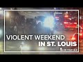 St. Louis city leaders react to the violent weekend in downtown